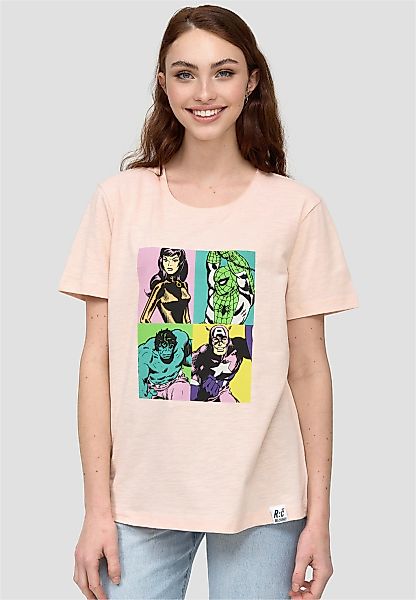 Recovered T-Shirt "Pop Art Portrait", mit coolem Print günstig online kaufen