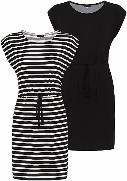 Laura Scott Sommerkleid, (Set, 2 tlg.), im Doppelpack mit Streifen-Design günstig online kaufen