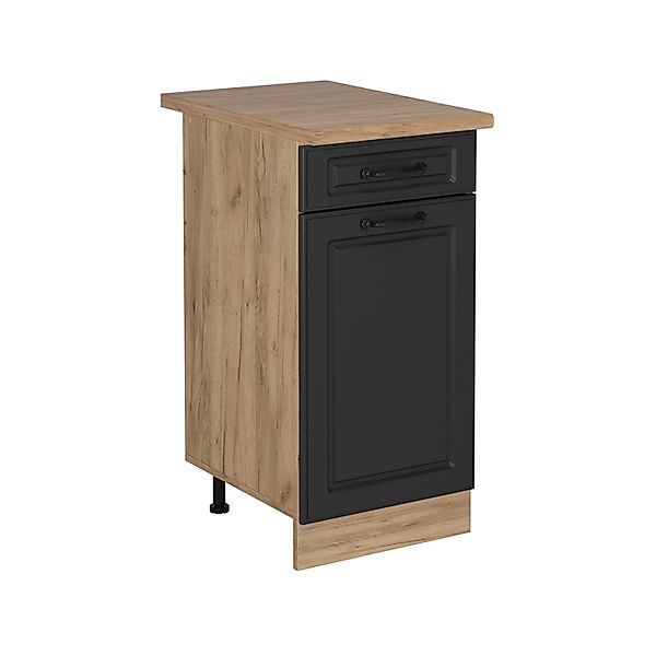 Vicco Küchenunterschrank R-Line Schubladenschrank für die Küche Anthrazit L günstig online kaufen