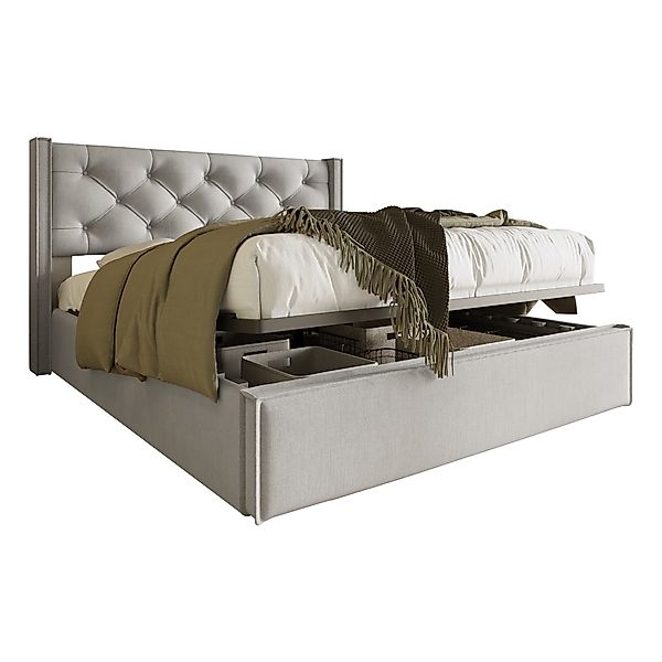 PHOEBE CAT Boxspringbett (Polsterbett Doppelbett 160x200 günstig online kaufen