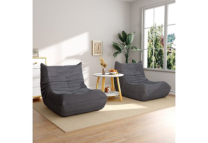 STILVORA Sitzsack Relaxsessel Indoor-Lazy Sofa Einzelsofa,Hochelastischer S günstig online kaufen