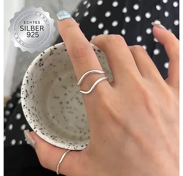 XCOAST Fingerring Bella Mare 925 (1-tlg., im Schmuck Etui), Hochwertiges Ec günstig online kaufen