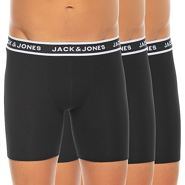 Jack & Jones 3-er Set Boxer Briefs Schwarz günstig online kaufen