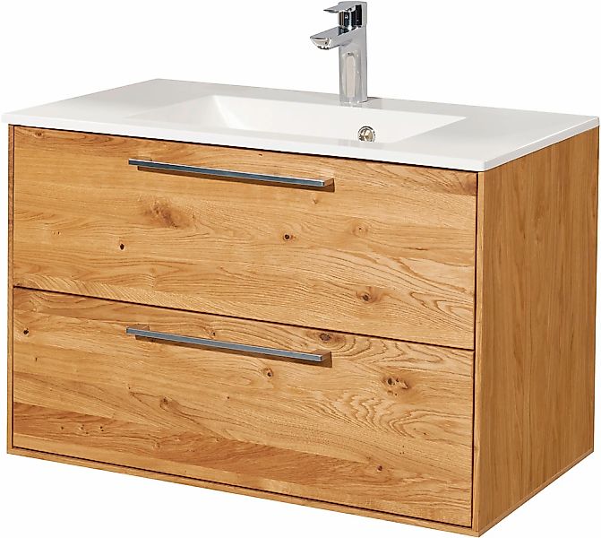 BASIC by Balculina Waschtisch "Yukon" 2 Stk. tlg. Breite 80 cm,mit Waschbec günstig online kaufen