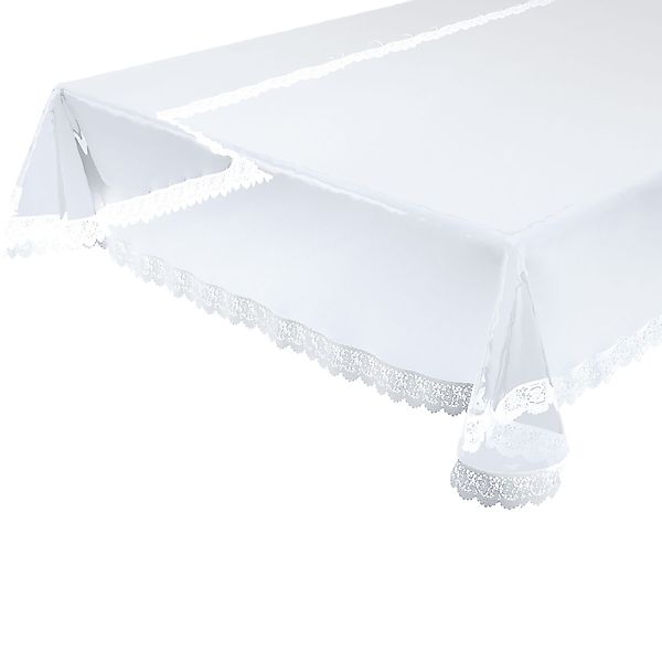 Beautex Tischdecke Glasklar Tischdecke abwischbar rutschfest günstig online kaufen