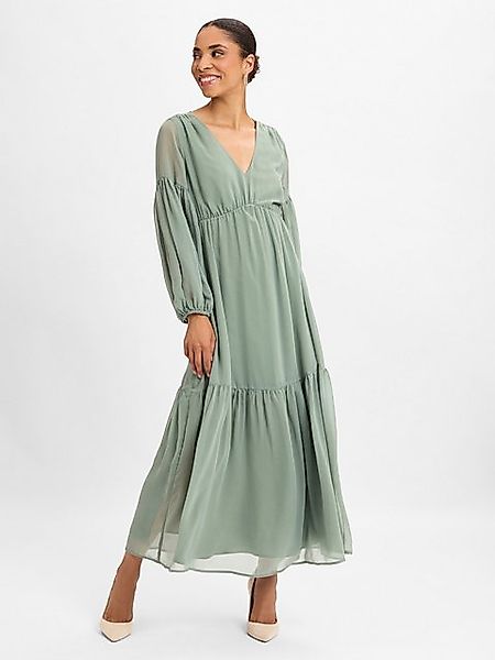 s.Oliver BLACK LABEL Maxikleid Langes Chiffonkleid günstig online kaufen