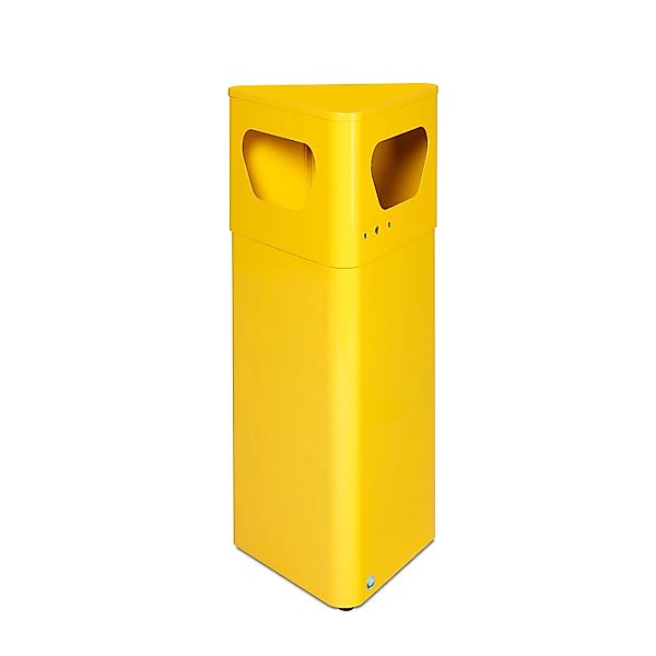 PROREGAL Robuster Abfallsammler Eckig Mit Inneneinsatz 32 Liter HxBxT 90 x günstig online kaufen