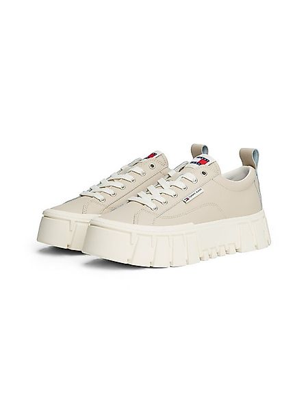 Tommy Jeans TJW VULC FLATFORM LEATHER Plateausneaker, Freizeitschuh, Halbsc günstig online kaufen
