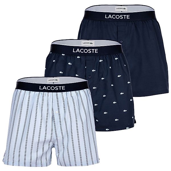 Lacoste Boxershorts Herren Web-Boxershorts 3er Pack günstig online kaufen