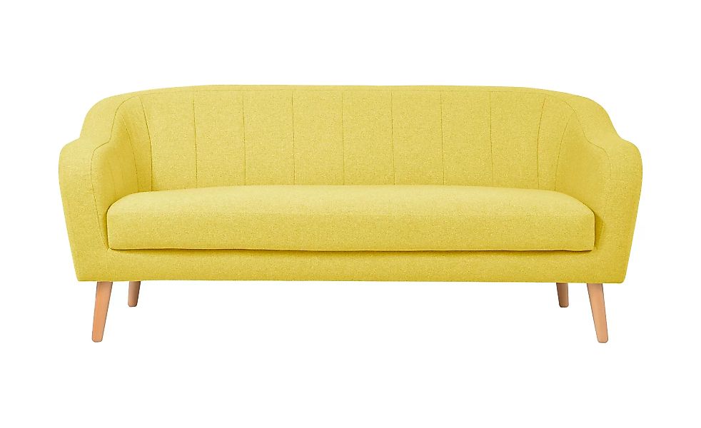 Einzelsofa - gelb - 192 cm - 83 cm - 90 cm - Polstermöbel > Sofas > Einzels günstig online kaufen