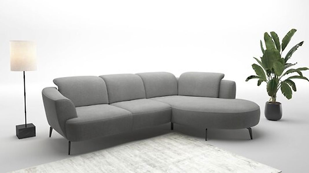 sit&more Ecksofa »Zoe«, ink.Sitztiefenverstellung, wahlweise mit Kopfteilve günstig online kaufen