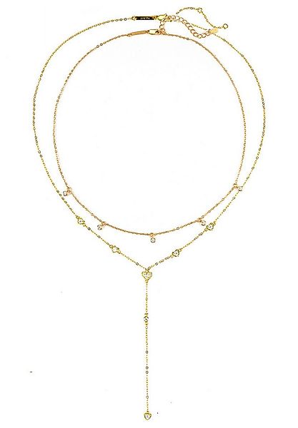 Hey Happiness Collierkettchen-Set Layer Luxuriöse Herzen, 925 Silber Halske günstig online kaufen