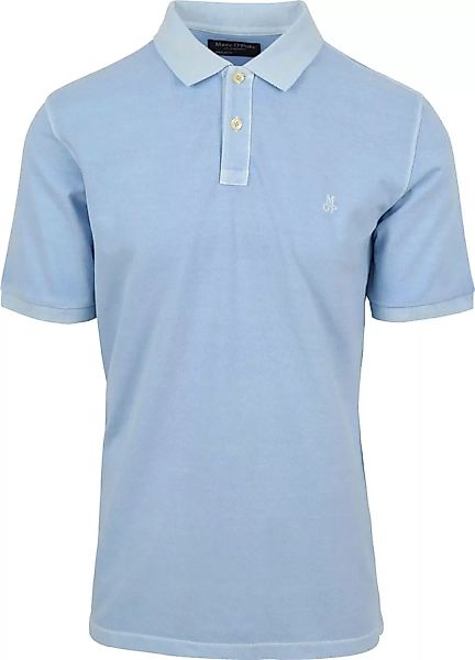Marc O'Polo Poloshirt Faded Hellblau - Größe XL günstig online kaufen