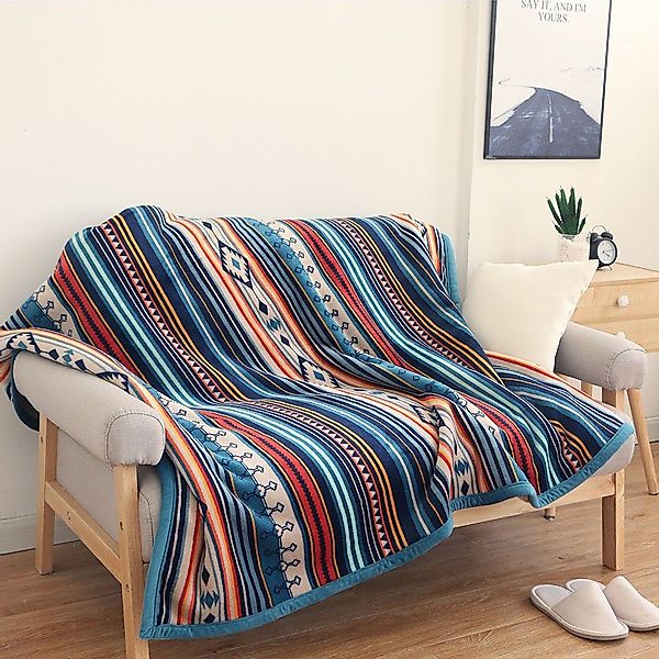 Wolldecke Coral-Fleece-Überwurf, flauschig, weich, Couch-Decke, warme, günstig online kaufen