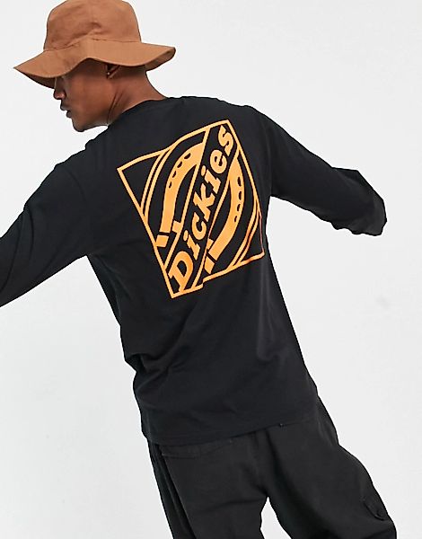Dickies – FNB Box – Langärmliges Shirt in Schwarz mit Rückenprint günstig online kaufen