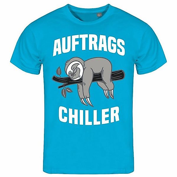 deinshirt Print-Shirt Herren T-Shirt Auftrags Chiller Faultier Funshirt mit günstig online kaufen