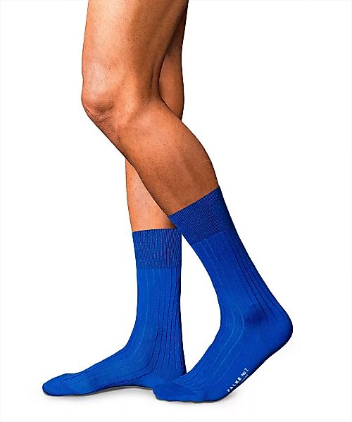 FALKE No. 2 Finest Cashmere Gentlemen Socken, Herren, 41-42, Blau, Uni, Kas günstig online kaufen