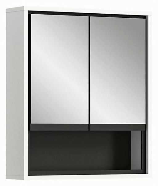 möbelvita Badezimmerspiegelschrank Nalu Spiegelschrank B/H/T 60x69x16 in we günstig online kaufen