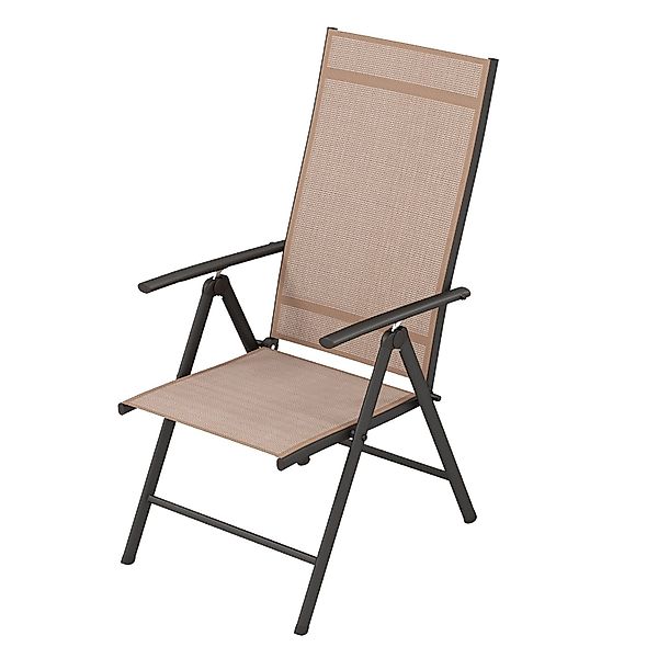 COSTWAY Gartenstuhl (1 St), Klappstuhl, Hochlehner, günstig online kaufen