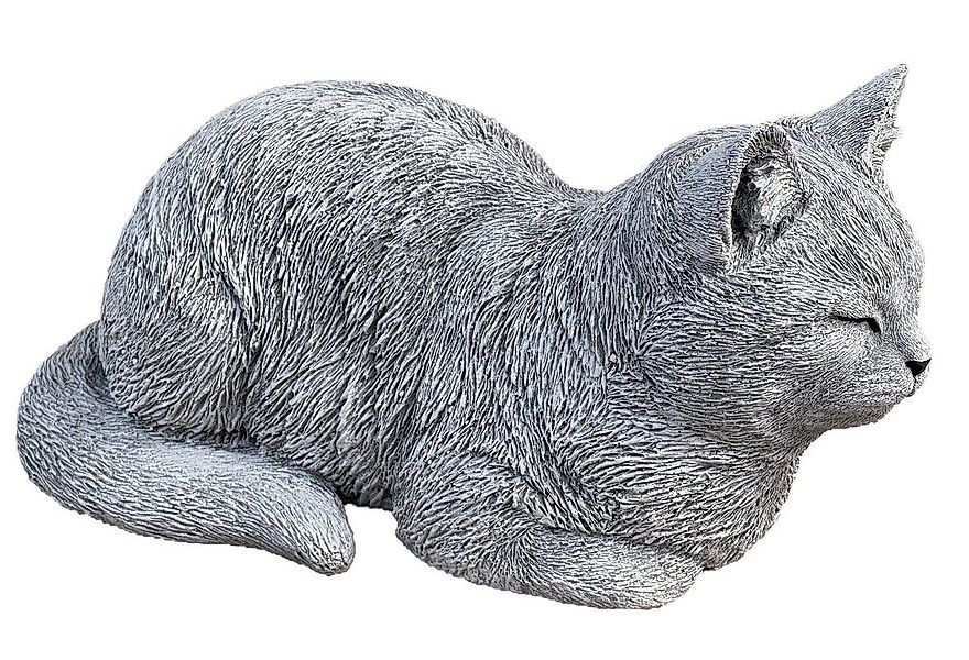 Stone and Style Gartenfigur Steinfigur Katze günstig online kaufen