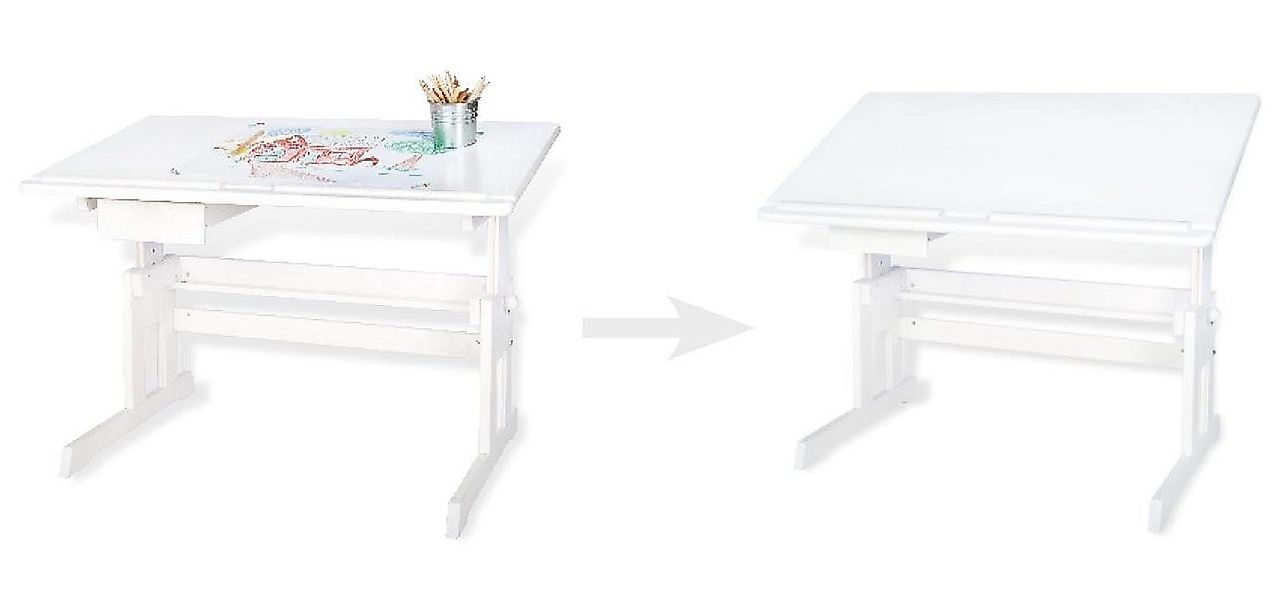 Pinolino® Kinderschreibtisch Lena, weiß, Made in günstig online kaufen