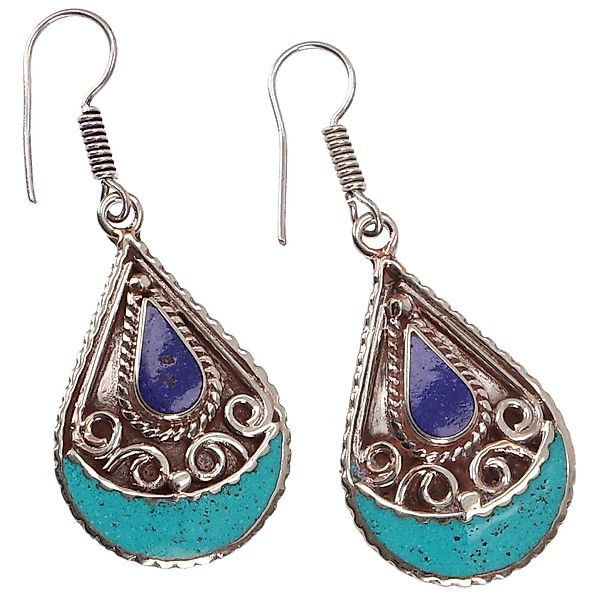Guru-Shop Paar Ohrhänger Boho Tibet Ethno günstig online kaufen