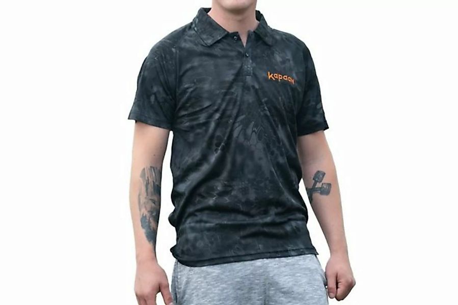Kapaan T-Shirt Kapaan Polo/T-Shirt schwarz Reptil günstig online kaufen