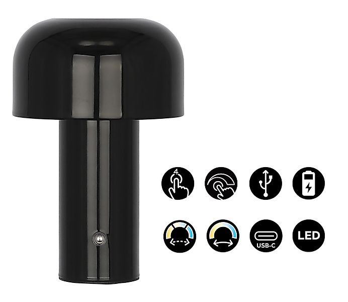 OTTO home LED Tischleuchte »Ronno« LED-Modul 1 Stk. warmweiß - kaltweiß LED günstig online kaufen