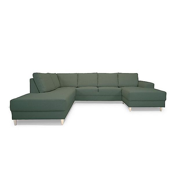 ebuy24 Sofa Nordic Usofa links gewendet grün. günstig online kaufen