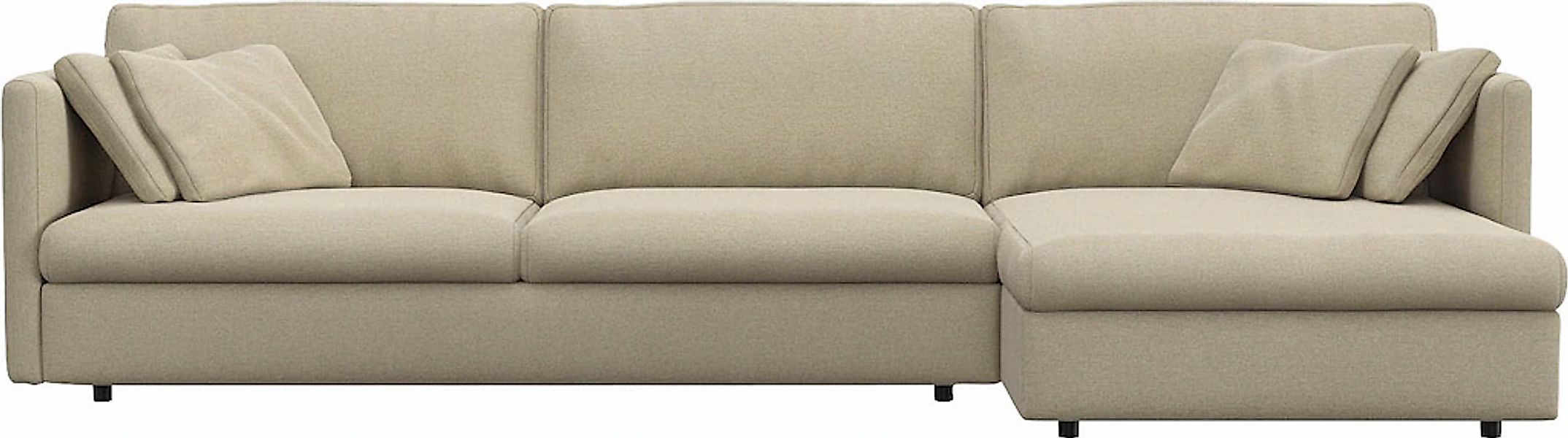 FLEXLUX Ecksofa "Lovane", Weich & anschmiegsam, große Sitztiefe auf Kaltsch günstig online kaufen