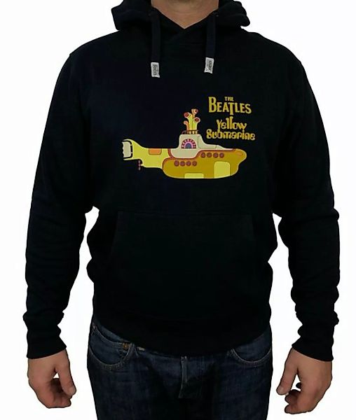 The Beatles Kapuzensweatshirt Beatles, Hoodie, "Yellow Submarine", Navy, He günstig online kaufen