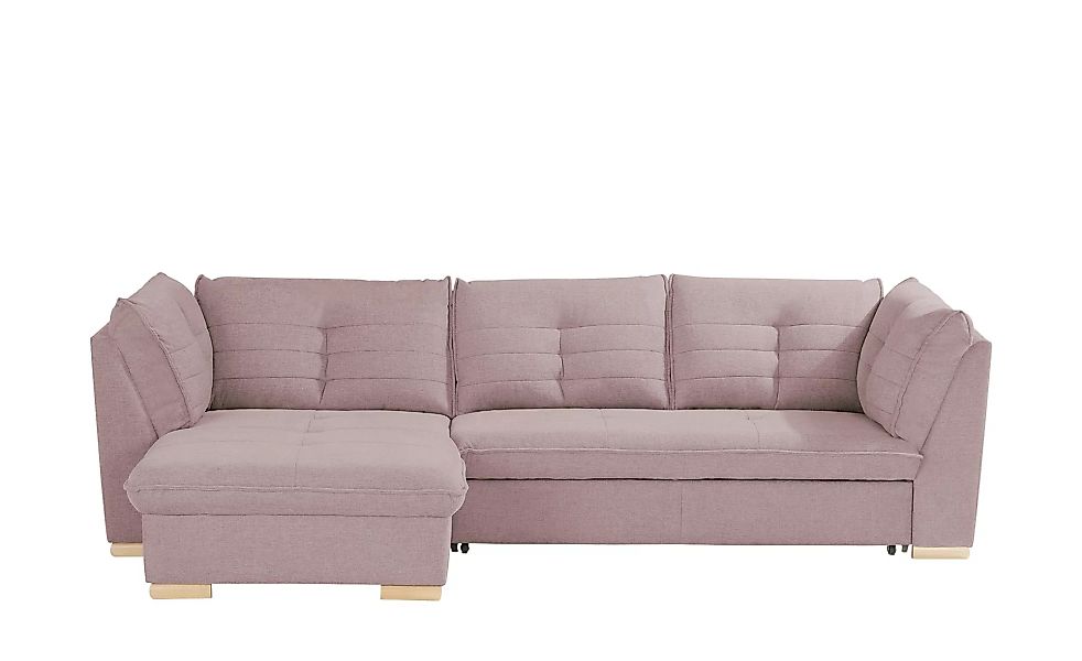 Ecksofa - rosa/pink - 290 cm - 85 cm - 85 cm - Polstermöbel > Sofas > Eckso günstig online kaufen