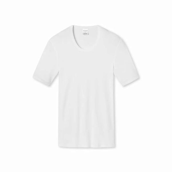 SCHIESSER Herren 1/2 Arm T-Shirt - Jacke, Unterhemd, Cotton Essentials, Fei günstig online kaufen