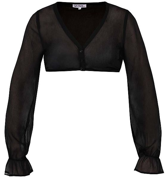 MarJo Dirndlbluse Dirndlbluse Arnstein Langarm schwarz günstig online kaufen