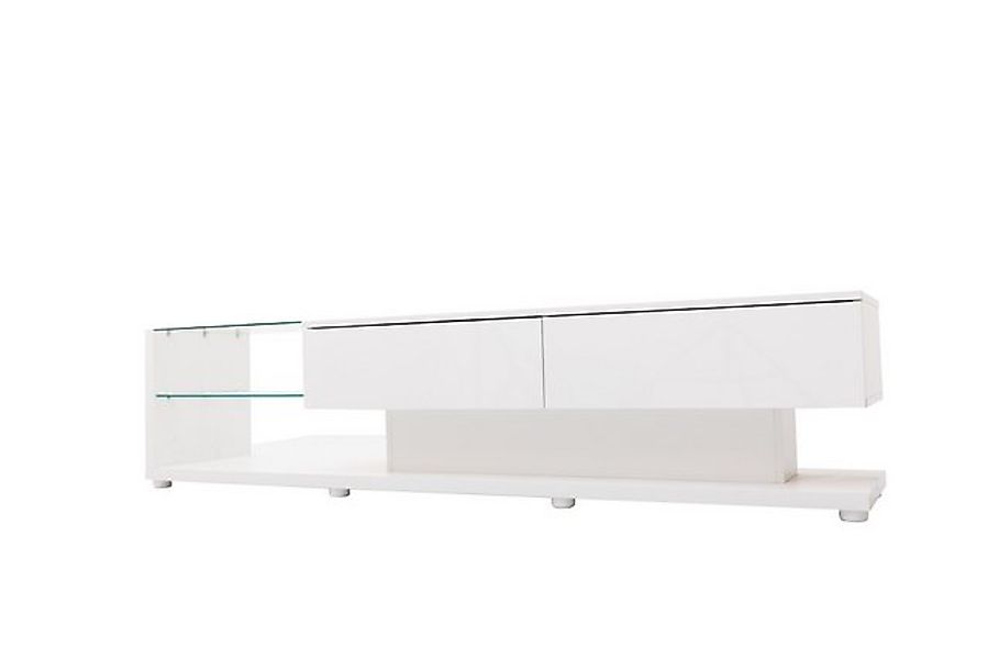 Gotagee TV-Schrank TV-Möbel Lowboards Schließfach variable LED Fernsehtisch günstig online kaufen