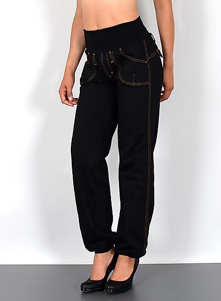 ESRA Pumphose Damen Jeanshose Pumphose hohe günstig online kaufen