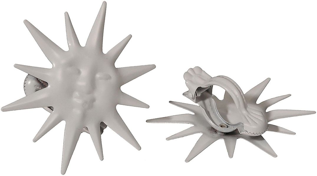 Liedeco Dekoklammer Sonne, Gardinen, Vorhänge, (Packung, günstig online kaufen