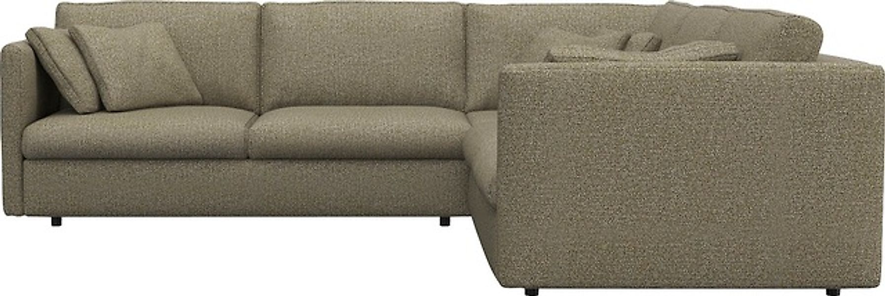 FLEXLUX Ecksofa »Lovane gleichschenklig, bequem und komfortabel« Weich & an günstig online kaufen