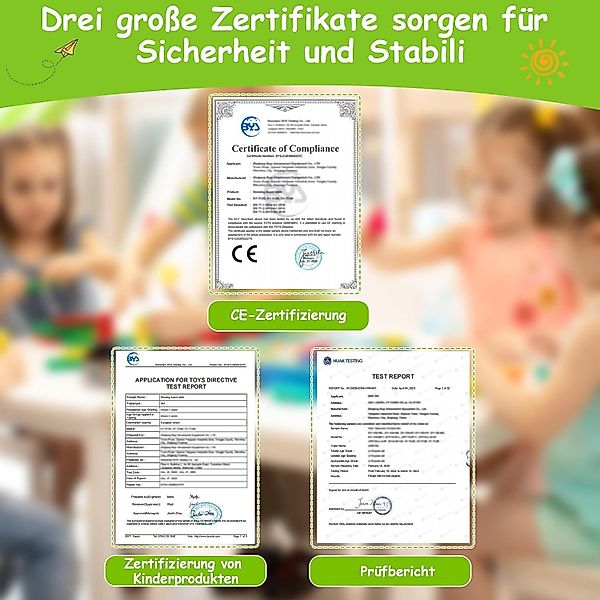 TLGREEN Kindersitzgruppe Kindertisch mit Stühlen, (7-tlg), günstig online kaufen