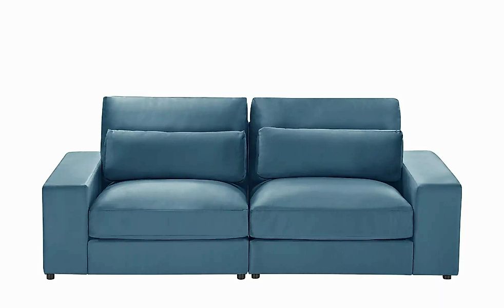 Big Sofa  Branna ¦ blau ¦ Maße (cm): B: 232 H: 88 T: 120.0 Polstermöbel > S günstig online kaufen