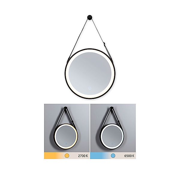 Paulmann "LED Leuchtspiegel Miro IP44 Tunable White 200lm 230V 7,5W Spiegel günstig online kaufen