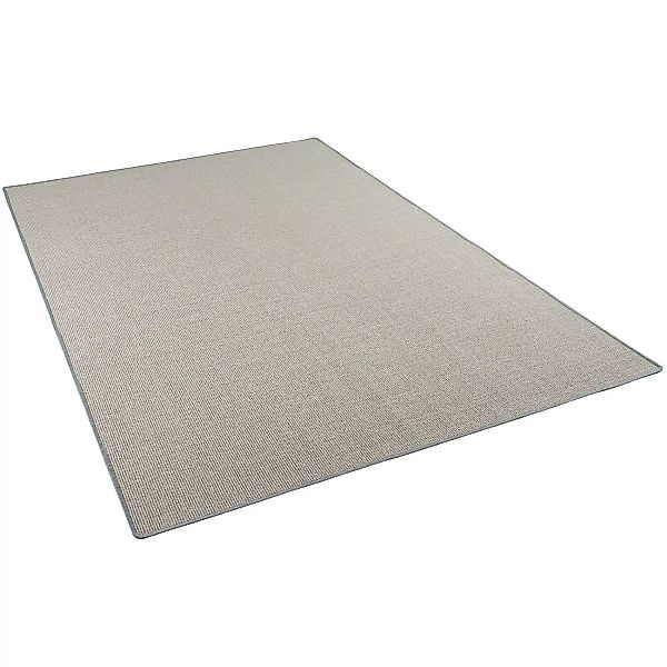 Snapstyle Sisal Natur Teppich Klassisch Grau  160x160 cm günstig online kaufen