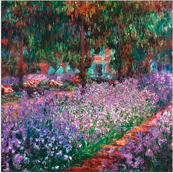 Artland Wandbild »Der Garten des Künstlers bei Giverny«, Garten, (1 St.) günstig online kaufen