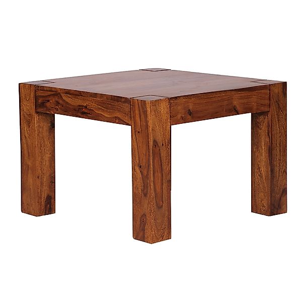 FINEBUY Couchtisch SuVa1173_1 (Massivholz, 60x60x40cm Quadratisch günstig online kaufen
