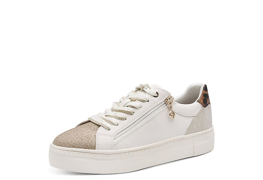 Tamaris Plateausneaker, Schnürschuh, Halbschuh, Freizeitschuh in veganer Ve günstig online kaufen