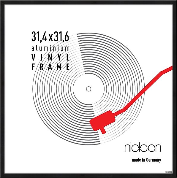 nielsen Bilderrahmen Vinyl- Schallplattenrahmen Aluminium, (1 günstig online kaufen