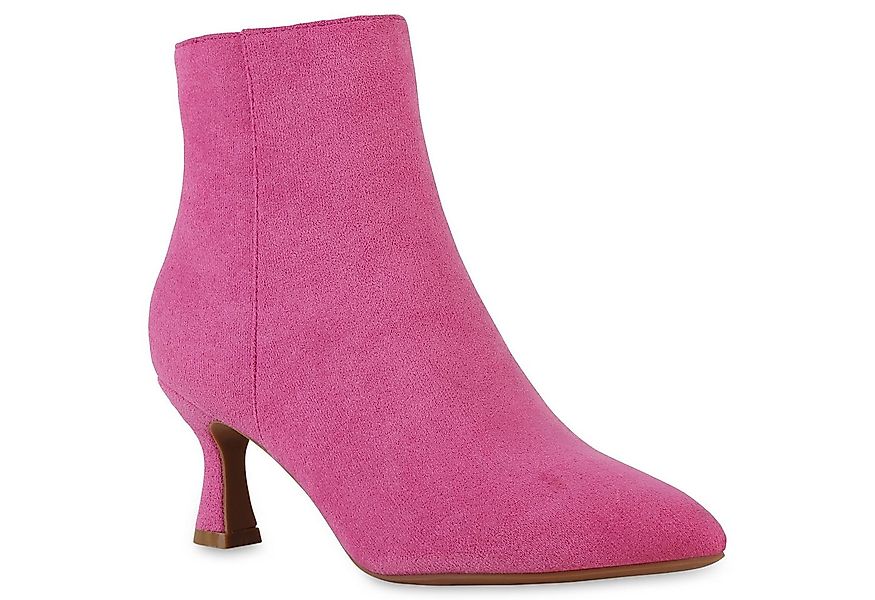 VAN HILL 840599 Stiefelette Damen Klassische Stiefeletten Stiletto Spitze B günstig online kaufen