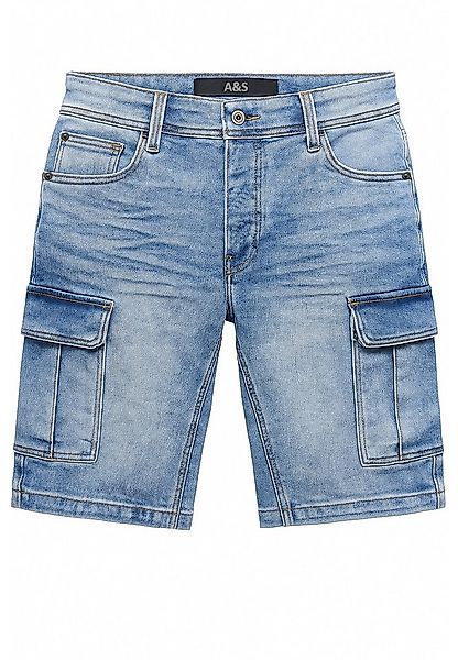 Egomaxx Jeansshorts Bequeme Cargo Bermuda mit Cargotaschen und Stretchfunkt günstig online kaufen