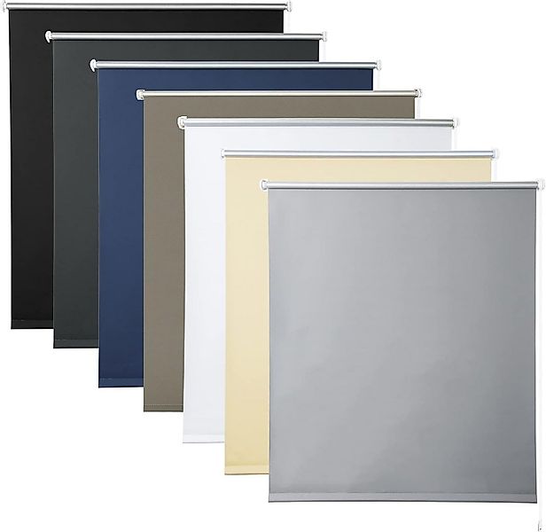 Verdunklungsrollo, Woltu, verdunkelnd, verspannt, Klemmfix, ohne Bohren eas günstig online kaufen