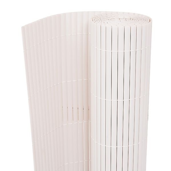 vidaXL Gartenzaun Gartenzaun Doppelseitig PVC 150x300 günstig online kaufen